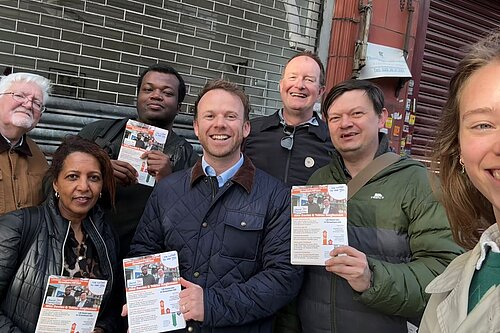 Photo of men and women