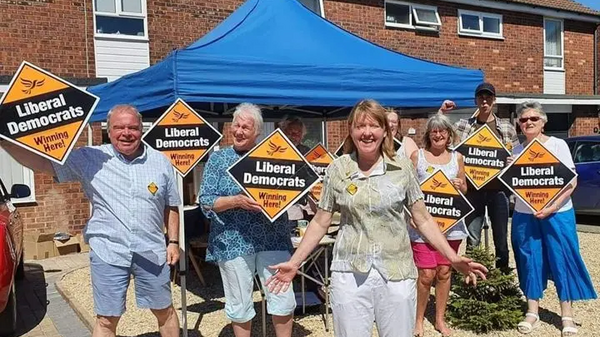 Recent Action Day with Sarah Gibson in Melksham