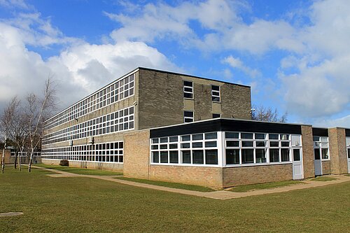 School building as underfunded by a Tory government